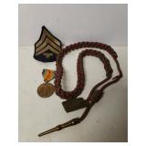 Military Patch, Shoulder Cords & Metal