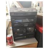 Yorx Stereo System, Record Player, Cassette