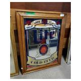 Lite Beer Wall Hanging Mirror - 22"x 29"