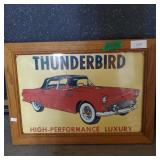 Framed Thunderbird Sign