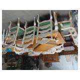 Modern Dining Room Table w/ 8 Chairs & 2 Leafs