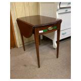 Ethan Allen Wooden Drop-leaf End Table