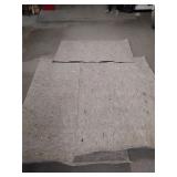 (3) Carpet Pads - 3 Different Sizes