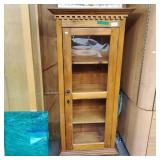 Wooden Display Cabinet w/door