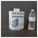 Huitres Oysters 133 oz fl Can - Madison Seafood -
