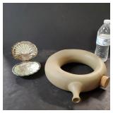 Vintage Hartstone Wine Carrier & Shell Jewelry