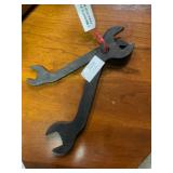 (2) Marked John Deere Tractor Wrenches
