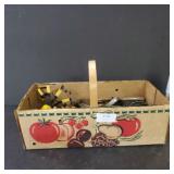 Vintage Fruit Carton w/ contents