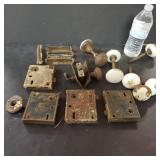 Vintage Porcelain Door Handles & Locks