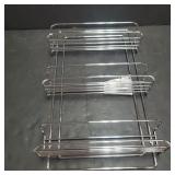 Metal wall hanging shelf