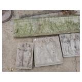Concrete Outdoor Garden Greek / Roman Decor Tiles