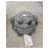 Resin Outdoor 10" Garden Frog
