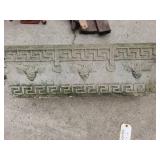 Concrete Planter w/ Grape Vine