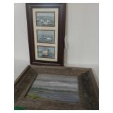 Swan Painting & Seagull Painting