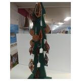 Floor Wooden Tree w/ornaments