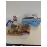 Towel Shower Wrap, Candle Bougie, Nail Polish