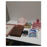 Nail Polish, Scunci, Books (2), Pink Hat, Flower