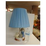 Young Boy & Goose Lamp