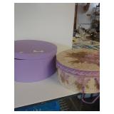 Hat Boxes w/potpourri (Lilac & Mouth Scat)