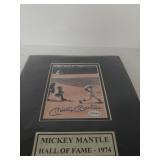 Mickey Mantle Signed Picture