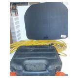 Electrical Cord, Case, Black Counter Top Stand