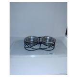 Pet Feeding Mat & Bowls