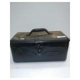Black Tool Box w/some Tools And Brackets