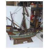 Model Wooden Ship