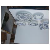 China - (5) Dinner Plates, (4) Cups, (6) Saucers,