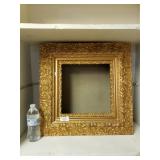 Gold Colored Shadow Box