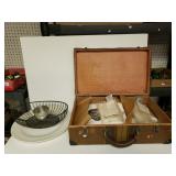 Drawings, Plate, Silver Colored Basket, Cup