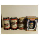 Budweiser Steins