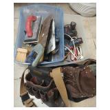 Tool Belt (2), Assorted Tools & More