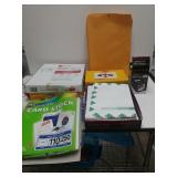 Card Stock Paper, Sheet Protectors, Brown