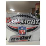 Coors Light Metal Sign