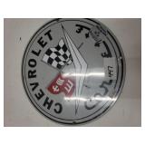 Chevrolet  Corvette  Metal Sign