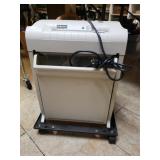 Fellowes Paper Shredder & Rolling Stand