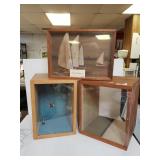 Shadow Boxes & Penguin Carving In Shadow Box