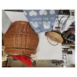 Large Basket, Small Basket weave, Blanket,  Phone