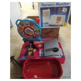 Wooden Box, Nursery Monitor, Small Wagon, Anatomy