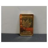 100 Mills .999 Fine Gold Clad