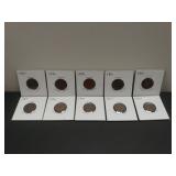 10 Indian Head Cents