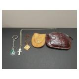 Key Chains, Coin Purses, Necklaces