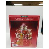 Ceramic Christmas Cookie Jar