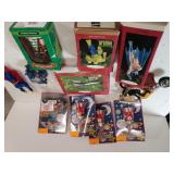 Christmas Ornaments,  Superman Figure, Motorcycle