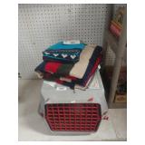 Small Dog Crate, Blanket & Dog Shirt