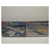 A-4E Skyhawk & F-5B Freedom Fighter Model Kits
