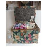 Chest Of Sewing Supplies