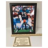 Dan Marino Signed Framed Photo W/COA - 8"×10"