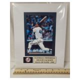 Reggie Jackson Signed Photo W/COA - Matted To Be